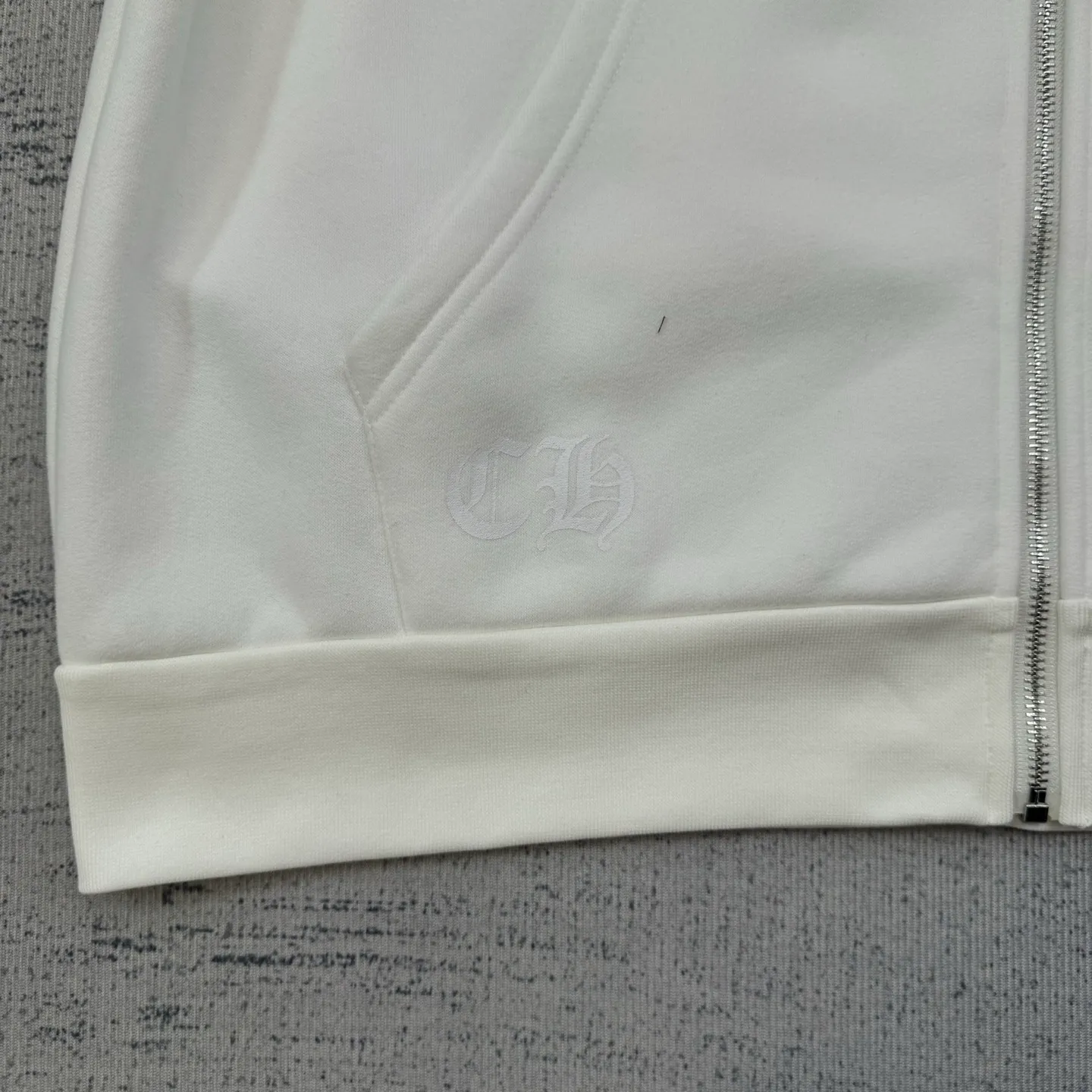P470 Chrome Hearts hooded glue print sweatshirt jacket size S/M/L/XL